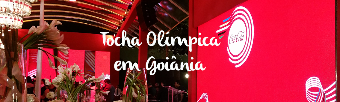 Tocha Olímpica é apresentada em evento da Coca Cola