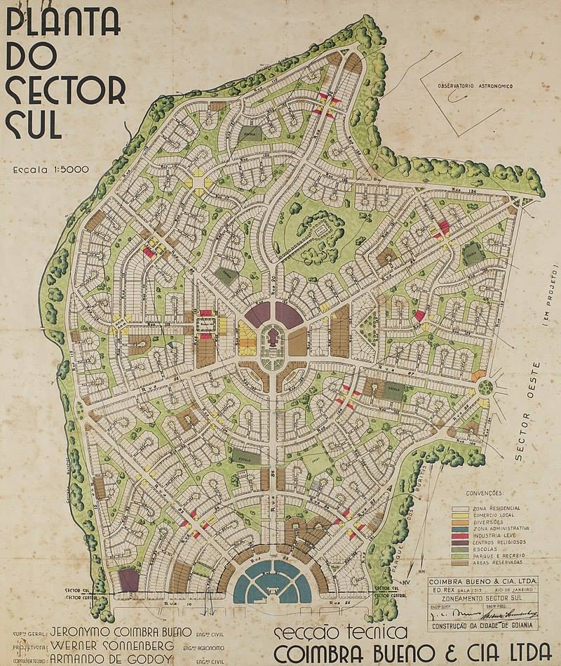 Cheio De Pra as Setor Sul Em Goi nia Foi Inspirado Nas Cidades Jardins
