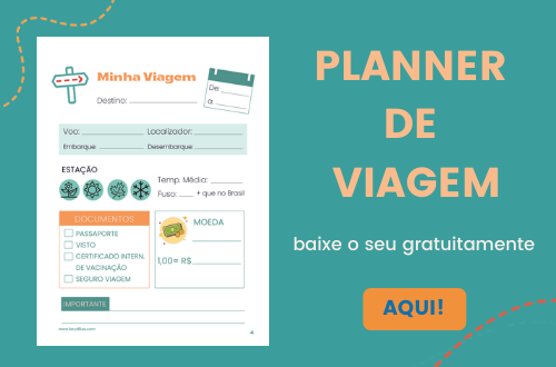 Planner de viagem